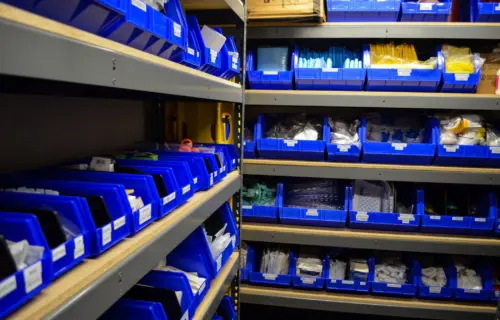 Medical Supplies Shelves