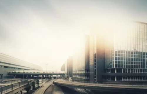 Corporate Campus Futuristic City