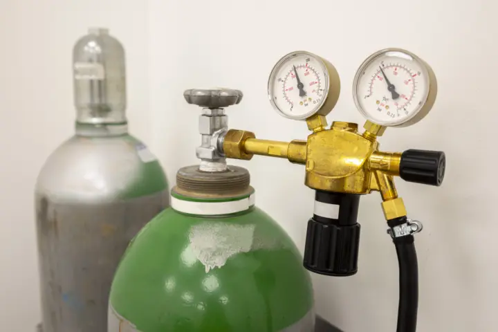 Oxygen tanks